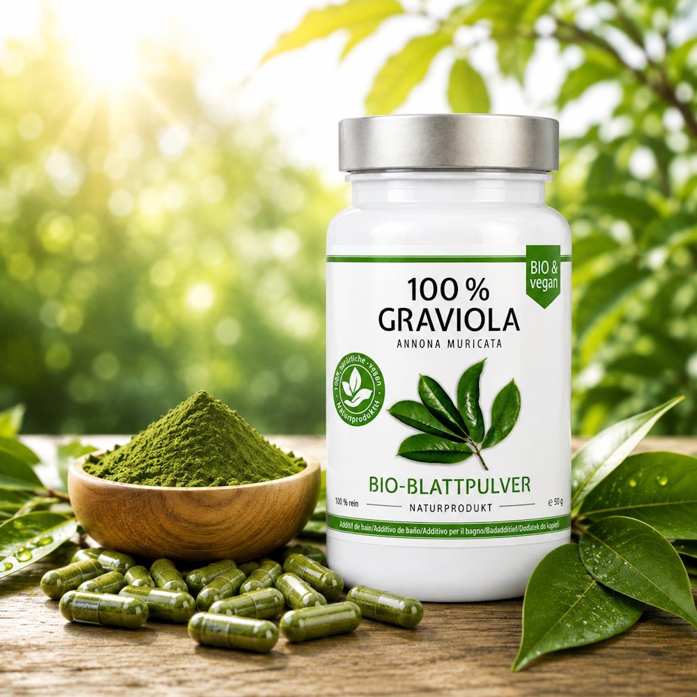5 x 100% COROSSOL / POUDRE DES FEUILLES en capsules. Bio & Vegan. – Image 2